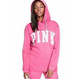 RARE! VS Pink Crossover Tunic Hoodie